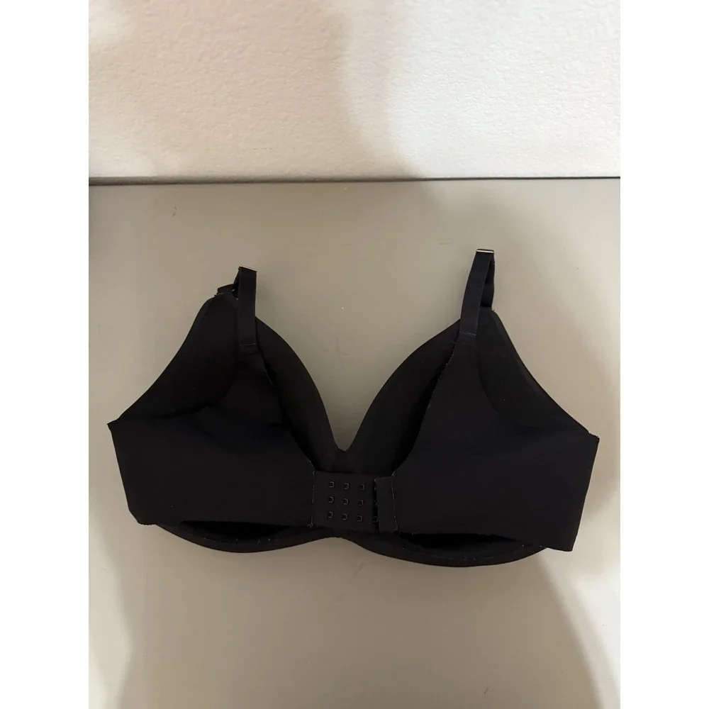 Soma Women's Size‎ 38DD Black Vanishing Back 360 Wireless Ultra-Thin Padding Bra